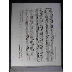 CHAUTAGNE Jean Marc Le Grand Dragon Dédicace Piano ca1850