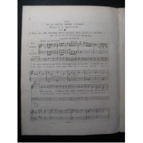 BOIELDIEU Adrien Duo de la Jeune Femme Colère Chant Harpe ou Piano ca1820