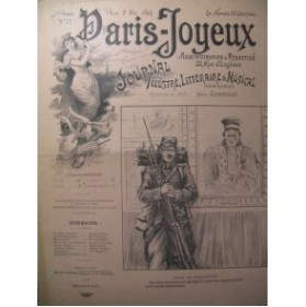 Paris-Joyeux Deteneuille H. Encore un Flacon Chant Piano 1892