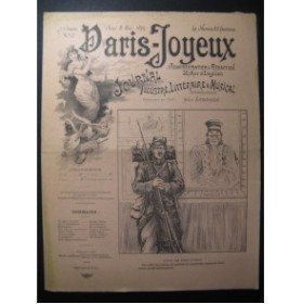 Paris-Joyeux Deteneuille H. Encore un Flacon Chant Piano 1892