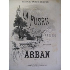 ARBAN La Fusée Piano 1862