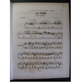 ARBAN La Fusée Piano 1862