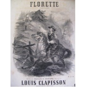 CLAPISSON Louis Florette Chant Piano ca1860