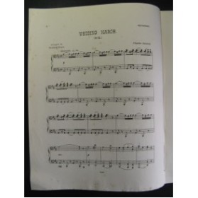 GOUNOD Charles Wedding March No 2 Piano 4 mains ca1880