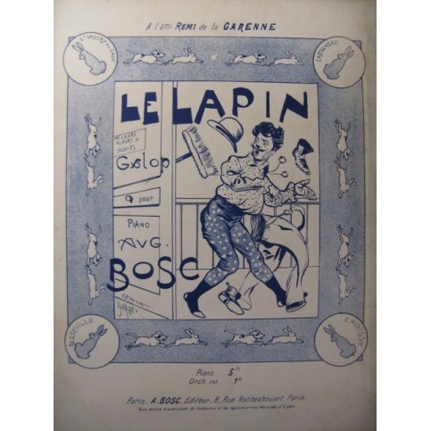 BOSC Auguste Le Lapin Burret Piano