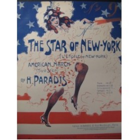 PARADIS H. The Star of New-York Piano 1908