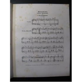 ZIEHRER C. M. Reliefs Piano 1862