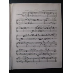 BEETHOVEN Leonore Ouverture Piano 4 mains XIXe