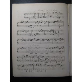 BEETHOVEN Leonore Ouverture Piano 4 mains XIXe