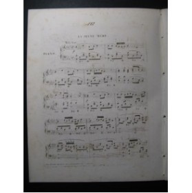 SCHUBERT Franz La Jeune Mère Piano 1839
