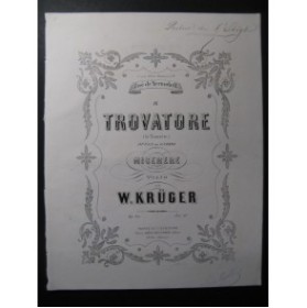 KRÜGER W. Miserere de Verdi Piano ca1860
