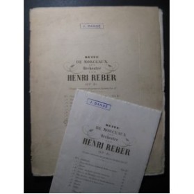 REBER Henri Rêverie Orchestre 1878