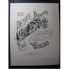 WACHS Paul Pastoureaux et Pastourelles Piano 1935