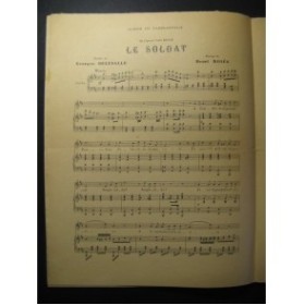 Paris-Joyeux Rosès Henri Le Soldat Chant Piano 1892
