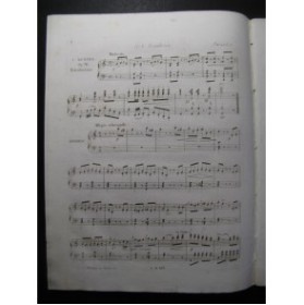 HÜNTEN François Rondeau et Air Varié op 78 Piano 1836