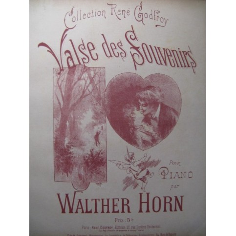 HORN Walther Valse des Souvenirs Piano