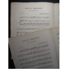 MESSAGER André Douce Chanson Violon Piano 1895