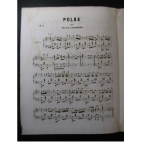 LEBORGNE Félix Anne Polka pour Piano XIXe