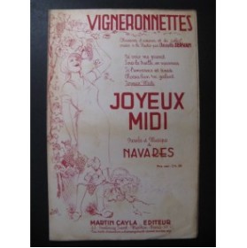 Joyeux Midi Navares Chanson 1939