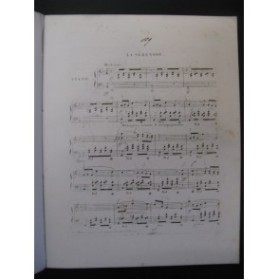 SCHUBERT Franz La Sérénade Piano ca1840