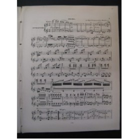 BEETHOVEN Leonore Ouverture 1806 Piano 4 mains XIXe