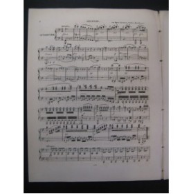 BEETHOVEN Leonore Ouverture 1806 Piano 4 mains XIXe