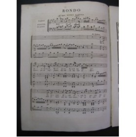 Collection de Morceaux de Chant n° 23 Chant Harpe ou Piano ca1805