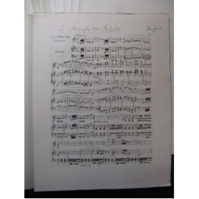 MÉHUL Etienne Nicolas Les Deux Aveugles de Tolède Orchestre ca1865