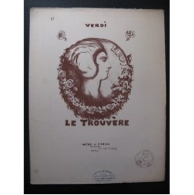 VERDI G. Le Trouvère Duo Chant Piano