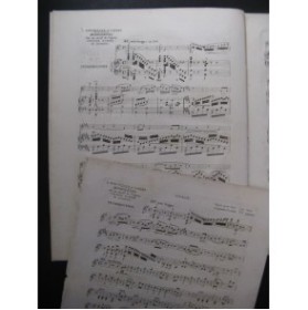 HERZ Henri Rondoletto Elisire d'Amore Donizetti Violon Piano ca1839