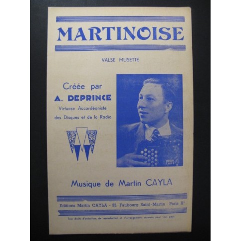 Martinoise Martin Cayla Accordéon