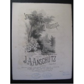 ANSCHUTZ J. A. Aux étoiles Piano ca1876