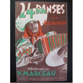 24 Danses V. Marceau Accordéon 1955