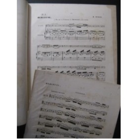 REBER Henri Pièces pour Piano et Violon ou Violoncelle op. 15.3 ca1850