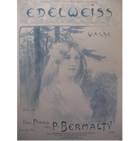 BERMALTY P. Edelweiss Piano 1904