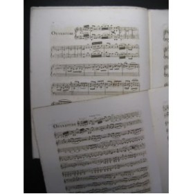 CHERUBINI Luigi L'Hotellerie Portugaise Ouverture Orchestre ca1850
