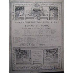 THOMÉ Francis Petite Valse Piano 1897