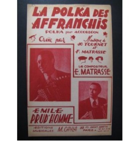 La Polka des Affranchis Tournet & Matrasse Accordéon 1953