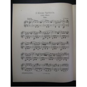 SARTORIO A. Kleine Spötterin Polka Piano 1911