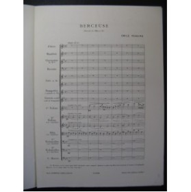 PESSARD Emile Berceuse Orchestre ca1882