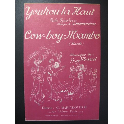 You hou là-haut Cow-boy Mambo Accordéon Orchestre 1959