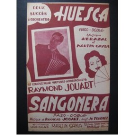 Huesca Sangonera Raymond Jouart Accordéon 1950