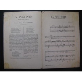 DEHOUCK Gaston Le Petit Nain Chant Piano