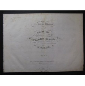 MUSARD La Fête des Madones Quadrille Piano ca1840