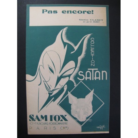 CLARET Gaston Pas Encore 1935