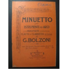 BOLZONI Giovanni Minuetto Orchestre ca1884