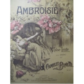 BINETTI Camille Ambroisie Valse Piano