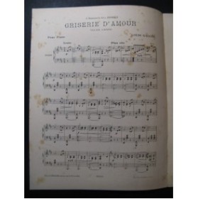 GALLINI Louis Griserie d'Amour G. Dola Piano
