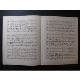 PALIARD Léon Olé ! Chant Piano Tambour de Basque Castagnettes XIXe