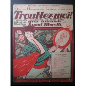 MORETTI Raoul Que les Hommes sont Heureux Chant Piano 1924